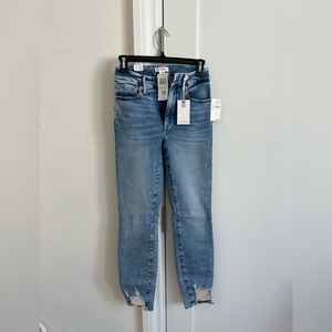 good american skinny jeans, size 24